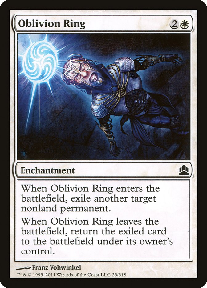 Oblivion Ring [Commander 2011] | Gate City Games LLC