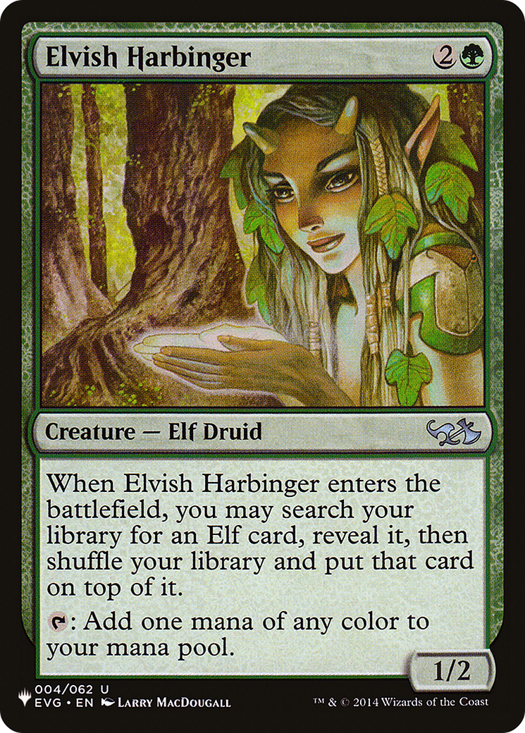 Elvish Harbinger [The List Reprints] | Gate City Games LLC