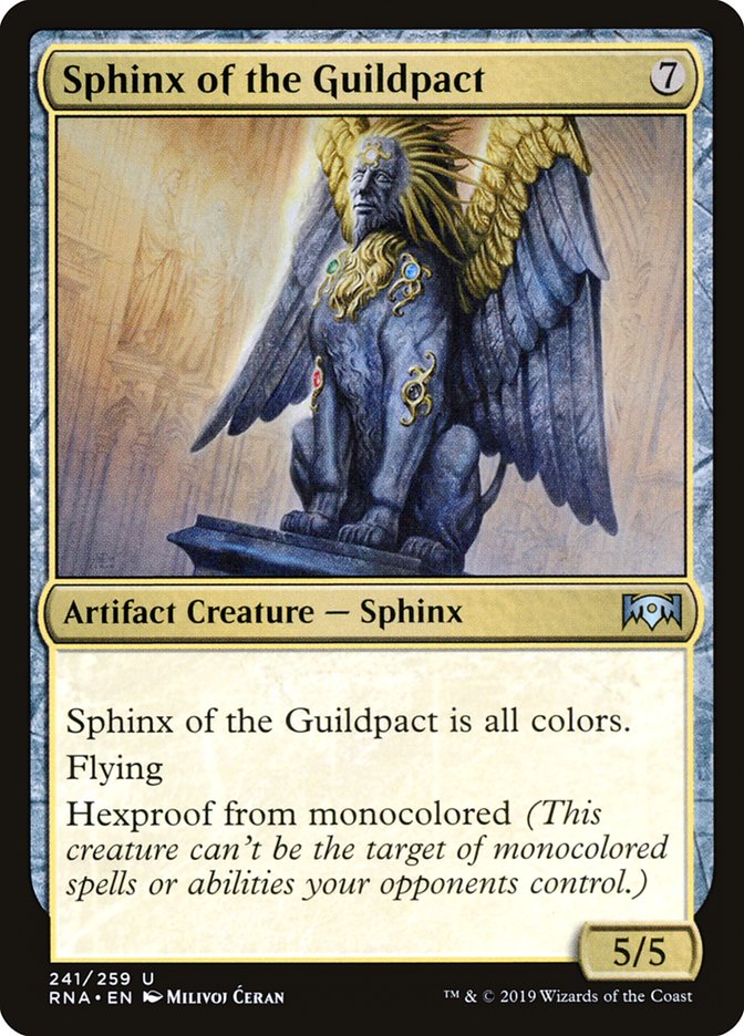 Sphinx of the Guildpact [Ravnica Allegiance] | Gate City Games LLC
