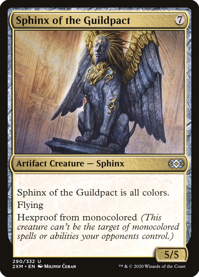 Sphinx of the Guildpact [Double Masters] | Gate City Games LLC