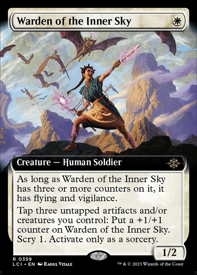 Warden of the Inner Sky (Extended Art) [The Lost Caverns of Ixalan] | Gate City Games LLC