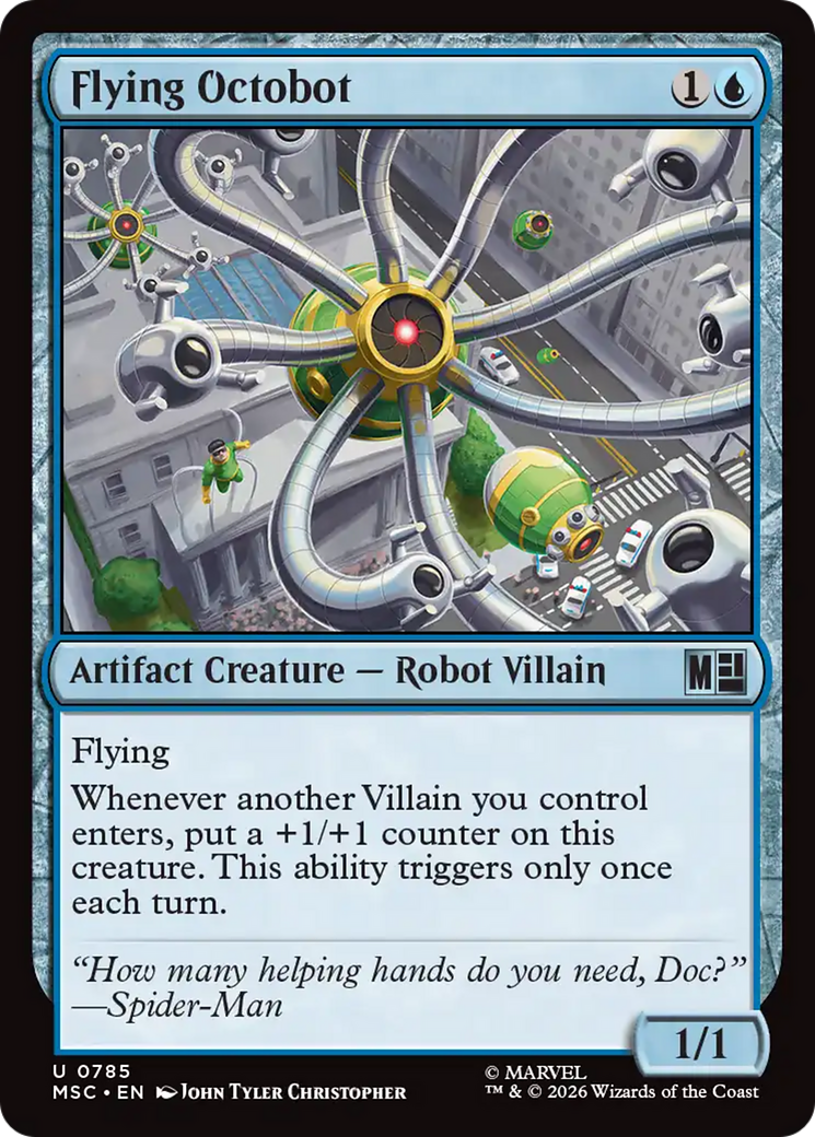 Flying Octobot [Marvel Super Heroes Commander] | Gate City Games LLC