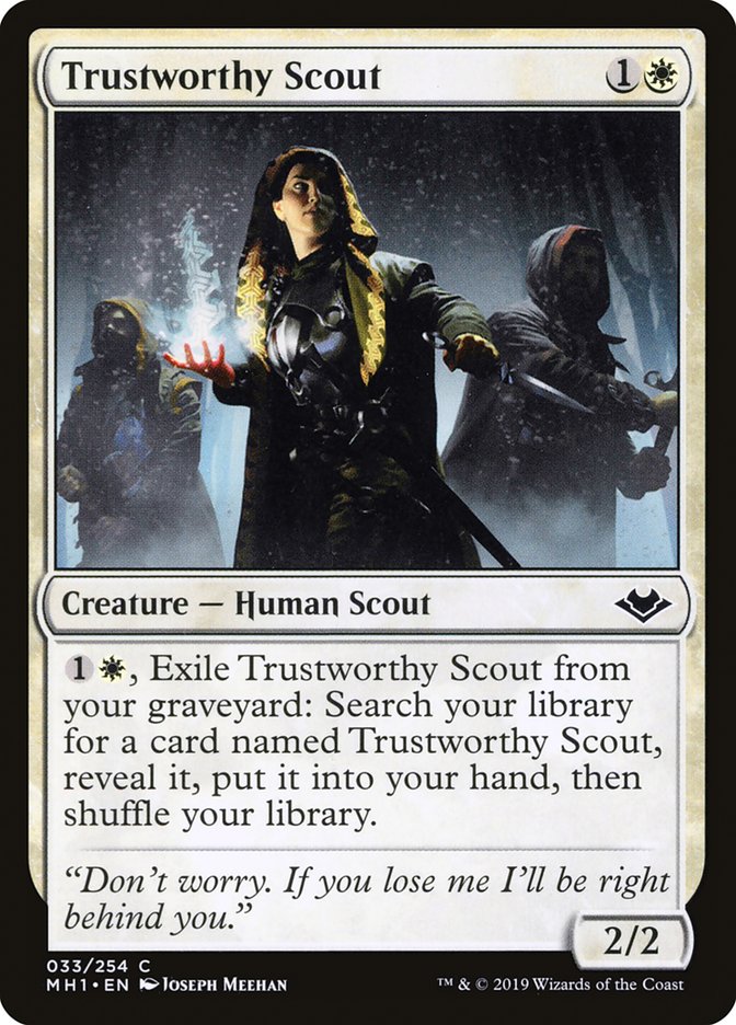 Trustworthy Scout [Modern Horizons] | Gate City Games LLC