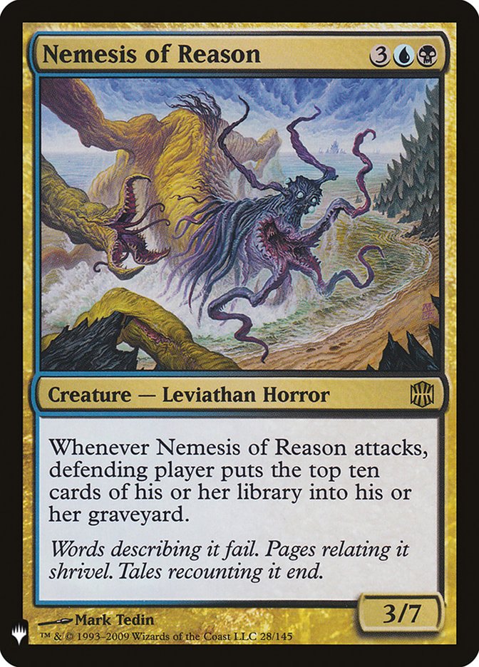 Nemesis of Reason [The List] | Gate City Games LLC