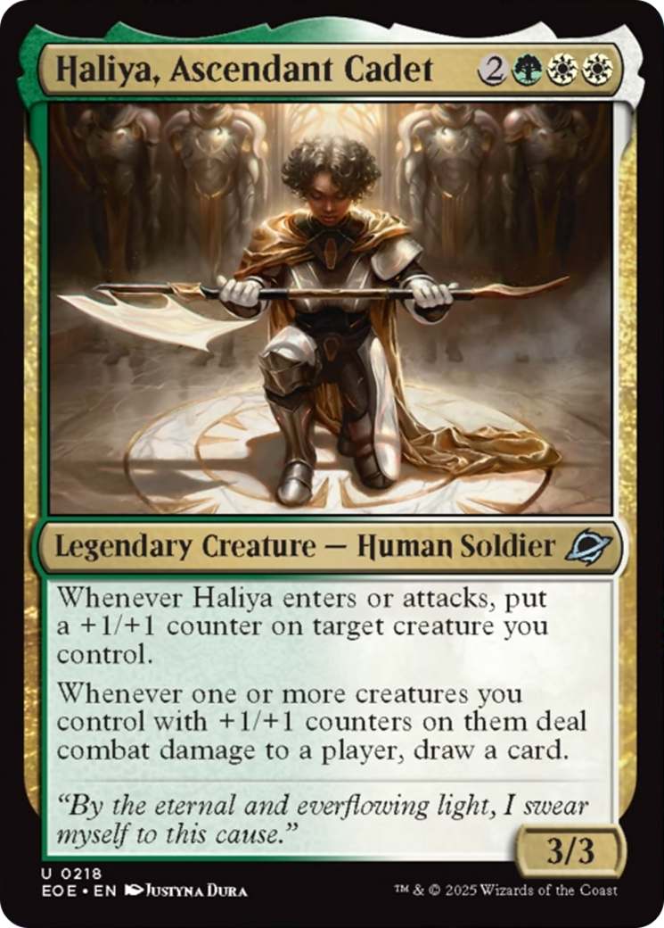 Haliya, Ascendant Cadet [Edge of Eternities] | Gate City Games LLC