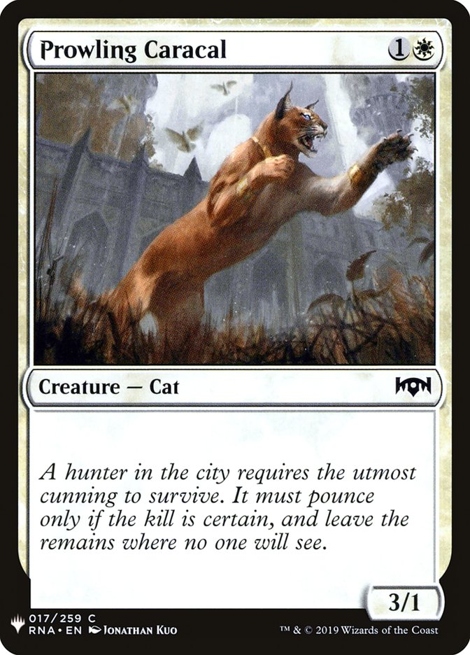 Prowling Caracal [Mystery Booster] | Gate City Games LLC