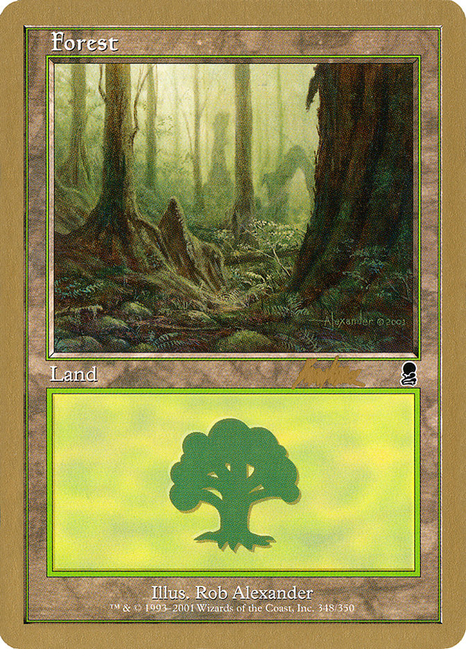 Forest (bk348) (Brian Kibler) [World Championship Decks 2002] | Gate City Games LLC