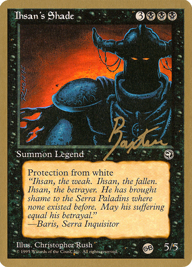 Ihsan's Shade (George Baxter) (SB) [Pro Tour Collector Set] | Gate City Games LLC