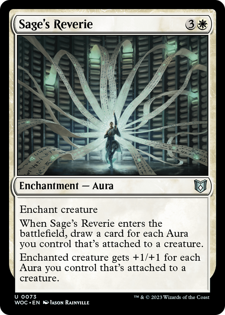 Sage's Reverie [Wilds of Eldraine Commander] | Gate City Games LLC