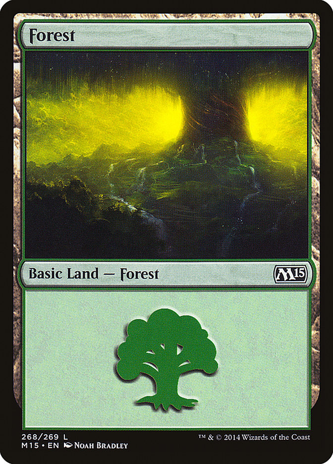 Forest (268) [Magic 2015] | Gate City Games LLC