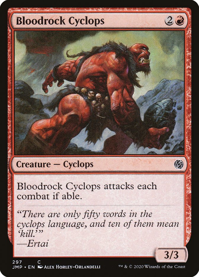 Bloodrock Cyclops [Jumpstart] | Gate City Games LLC