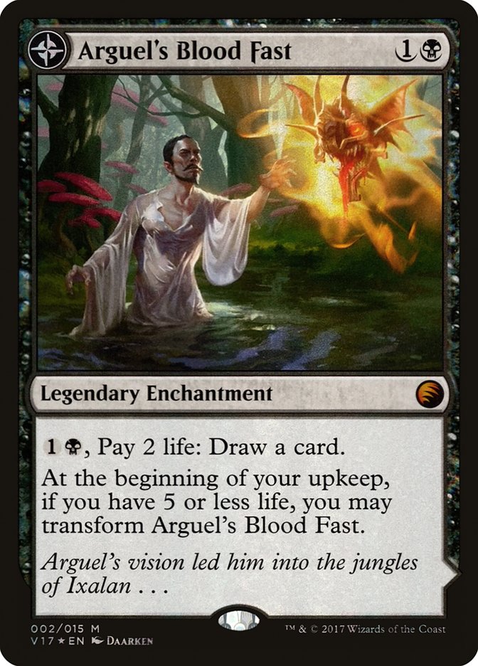 Arguel's Blood Fast // Temple of Aclazotz [From the Vault: Transform] | Gate City Games LLC
