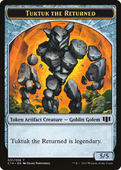 Daretti, Scrap Savant Emblem // Tuktuk the Returned Double-Sided Token [Commander 2014 Tokens] | Gate City Games LLC