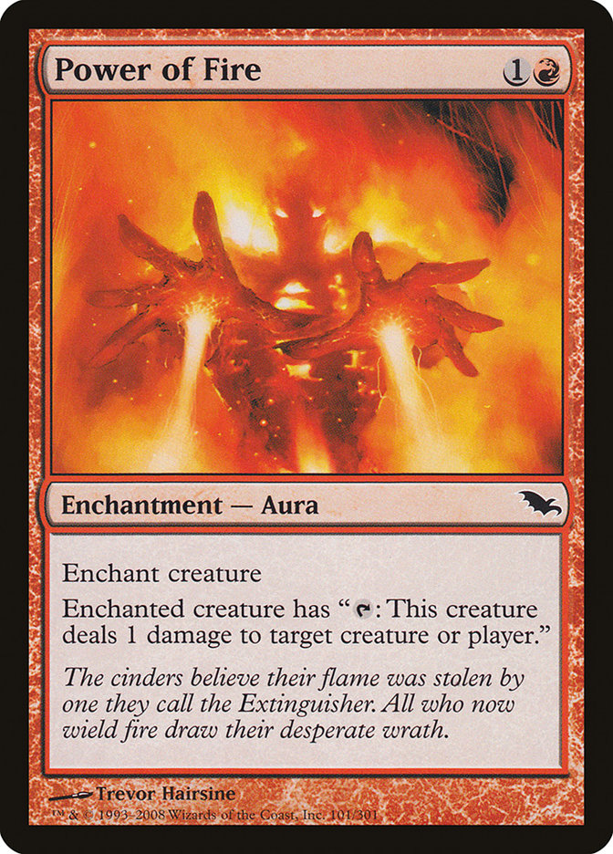 Power of Fire [Shadowmoor] | Gate City Games LLC
