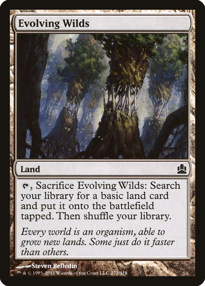 Evolving Wilds [Commander 2011] | Gate City Games LLC