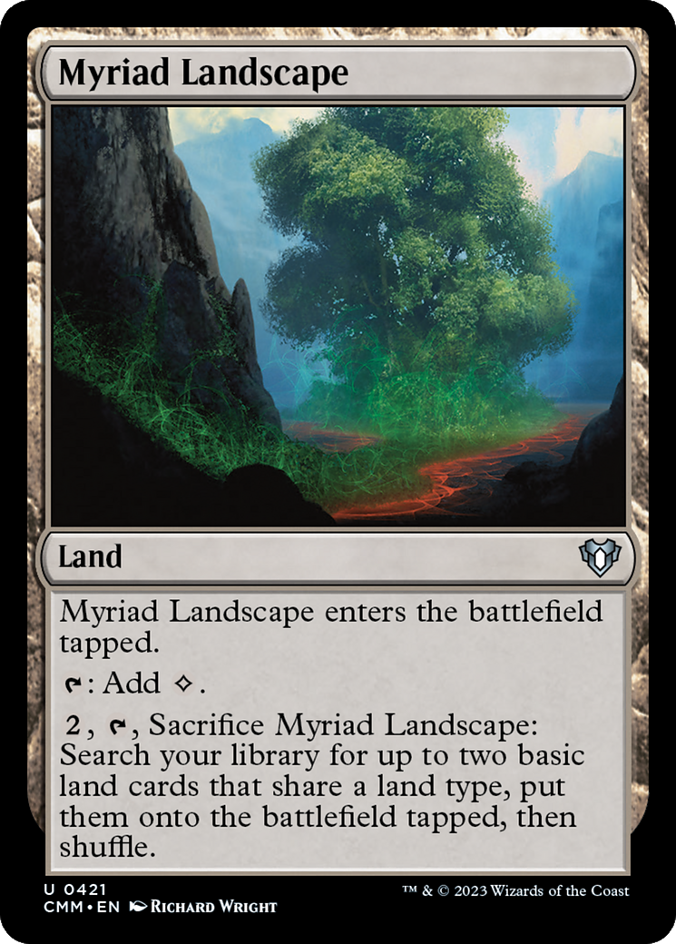 Myriad Landscape [Commander Masters] | Gate City Games LLC