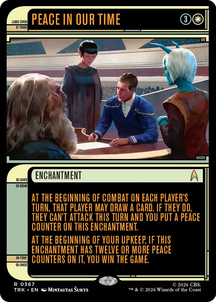 Peace in Our Time (Showcase) [Star Trek] | Gate City Games LLC