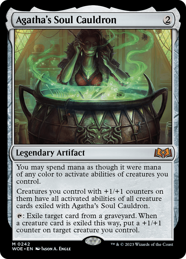 Agatha's Soul Cauldron [Wilds of Eldraine] | Gate City Games LLC