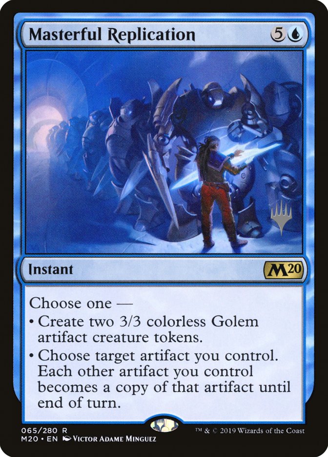 Masterful Replication (Promo Pack) [Core Set 2020 Promos] | Gate City Games LLC