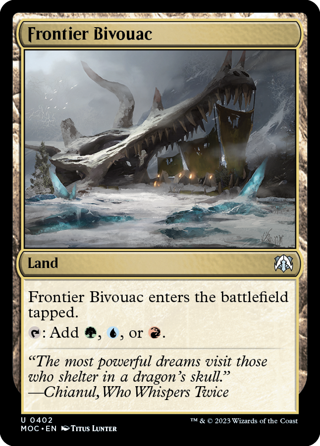 Frontier Bivouac [March of the Machine Commander] | Gate City Games LLC