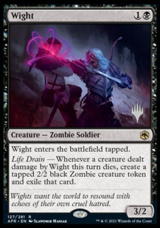 Wight (Promo Pack) [Dungeons & Dragons: Adventures in the Forgotten Realms Promos] | Gate City Games LLC