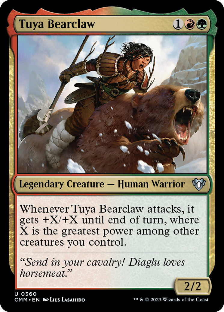 Tuya Bearclaw [Commander Masters] | Gate City Games LLC