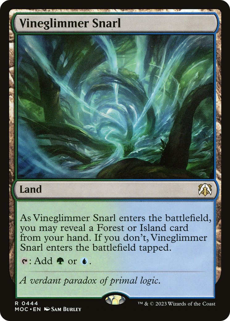 Vineglimmer Snarl [March of the Machine Commander] | Gate City Games LLC