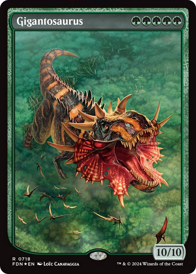 Gigantosaurus (Full Art) [Foundations] | Gate City Games LLC