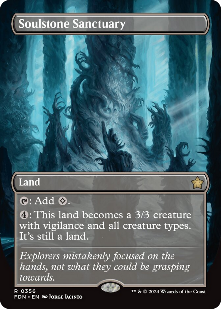 Soulstone Sanctuary (Borderless) [Foundations] | Gate City Games LLC
