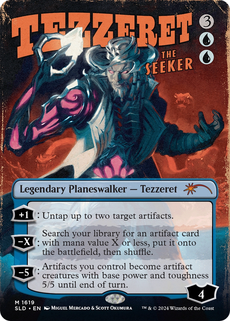 Tezzeret the Seeker (1619) [Secret Lair Drop Series] | Gate City Games LLC