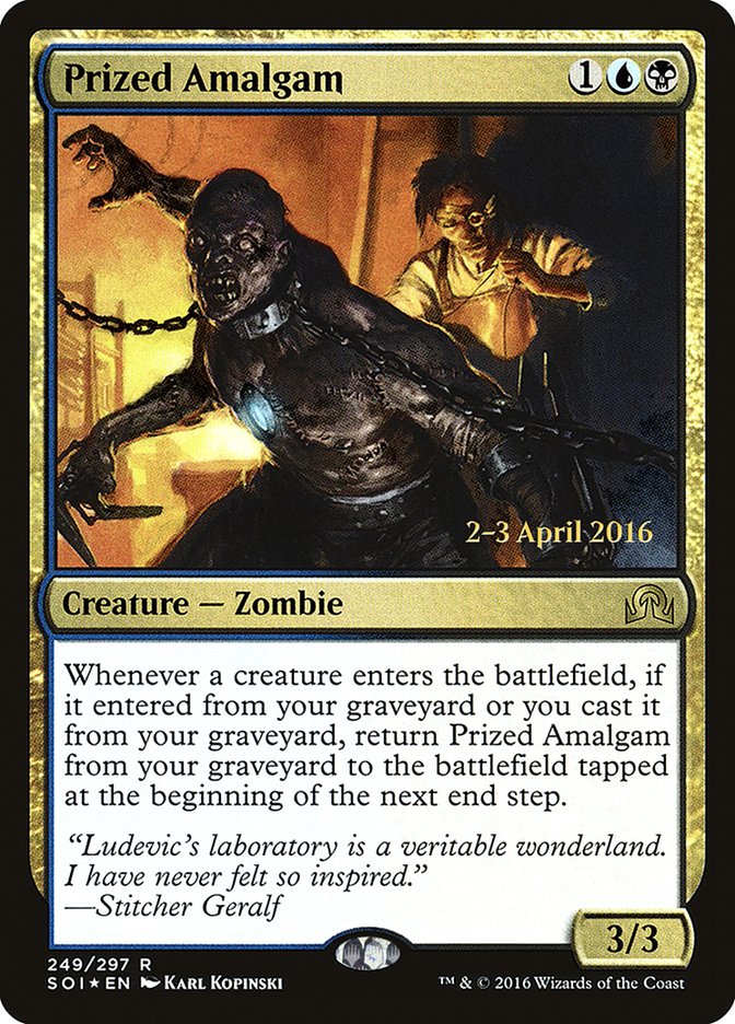 Prized Amalgam [Shadows over Innistrad Prerelease Promos] | Gate City Games LLC