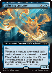 Enduring Curiosity (Extended Art) [Duskmourn: House of Horror] | Gate City Games LLC