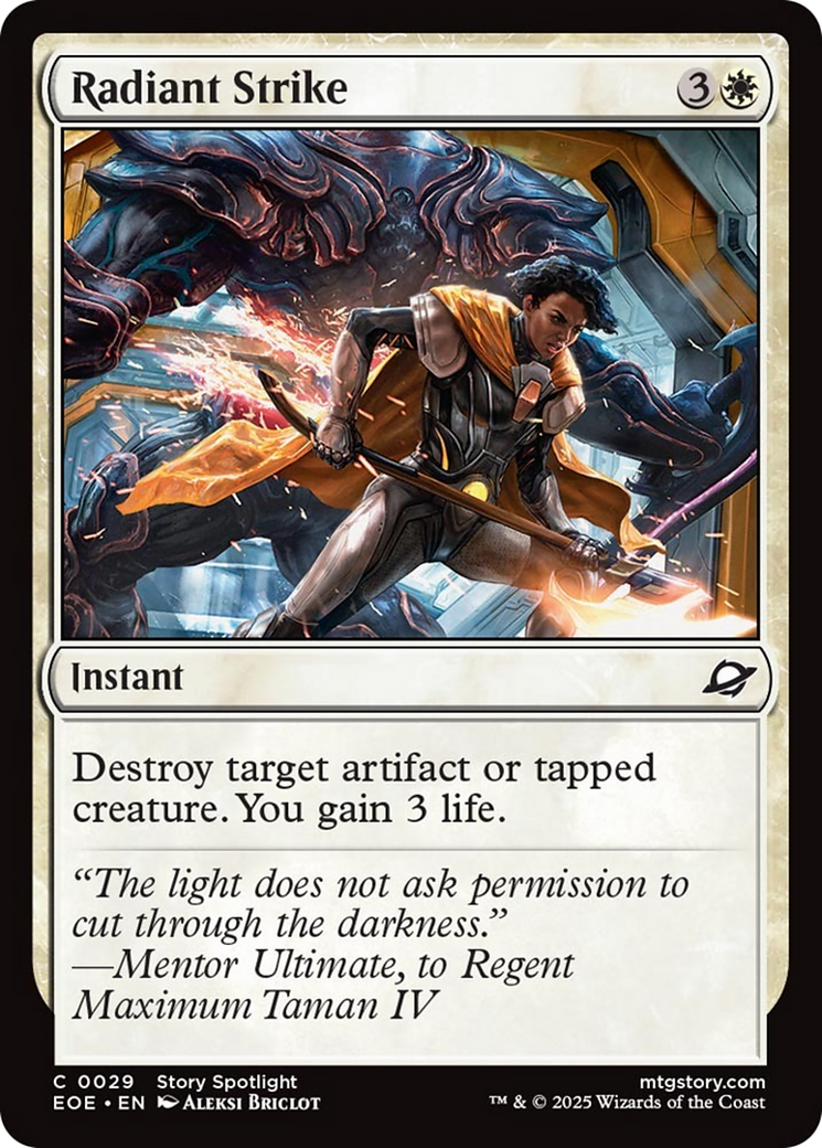 Radiant Strike [Edge of Eternities] | Gate City Games LLC