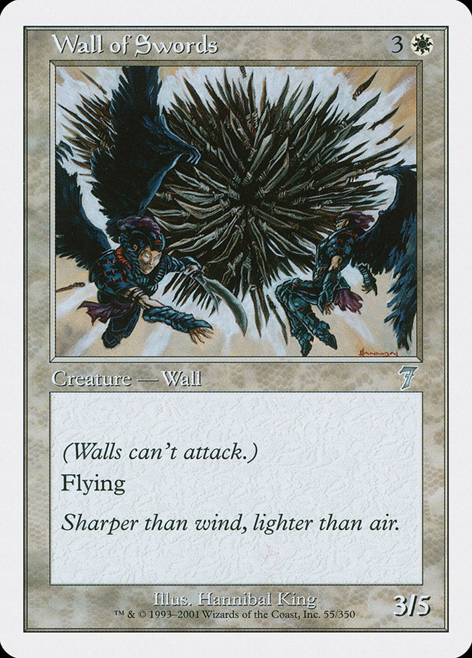 Wall of Swords [Seventh Edition] | Gate City Games LLC