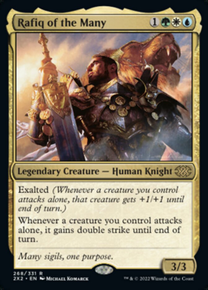 Rafiq of the Many [Double Masters 2022] | Gate City Games LLC
