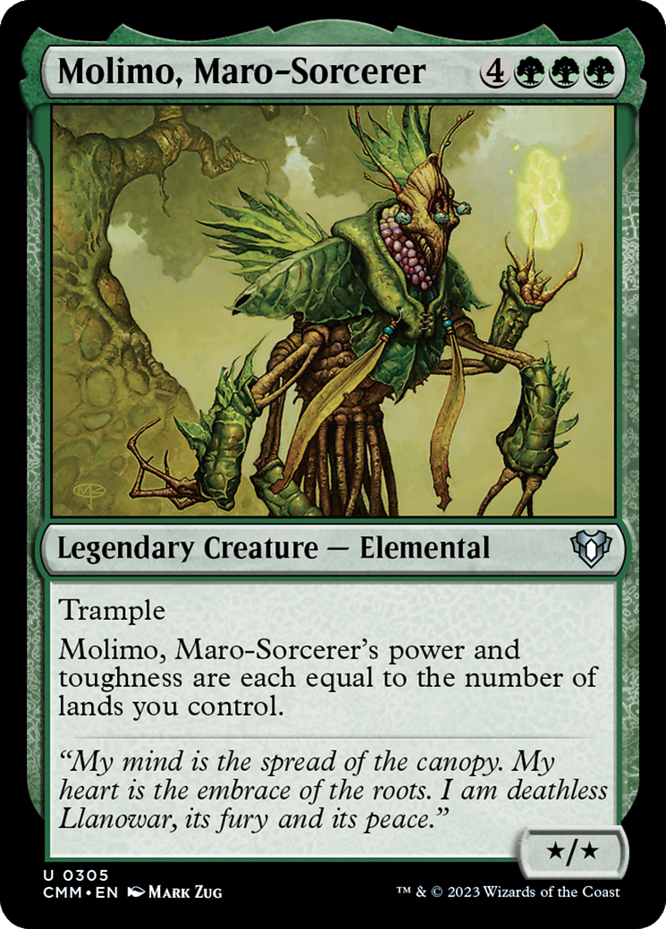 Molimo, Maro-Sorcerer [Commander Masters] | Gate City Games LLC