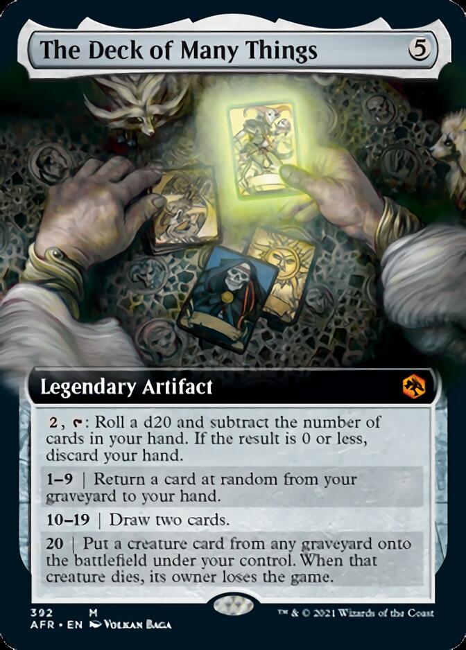 The Deck of Many Things (Extended Art) [Dungeons & Dragons: Adventures in the Forgotten Realms] | Gate City Games LLC