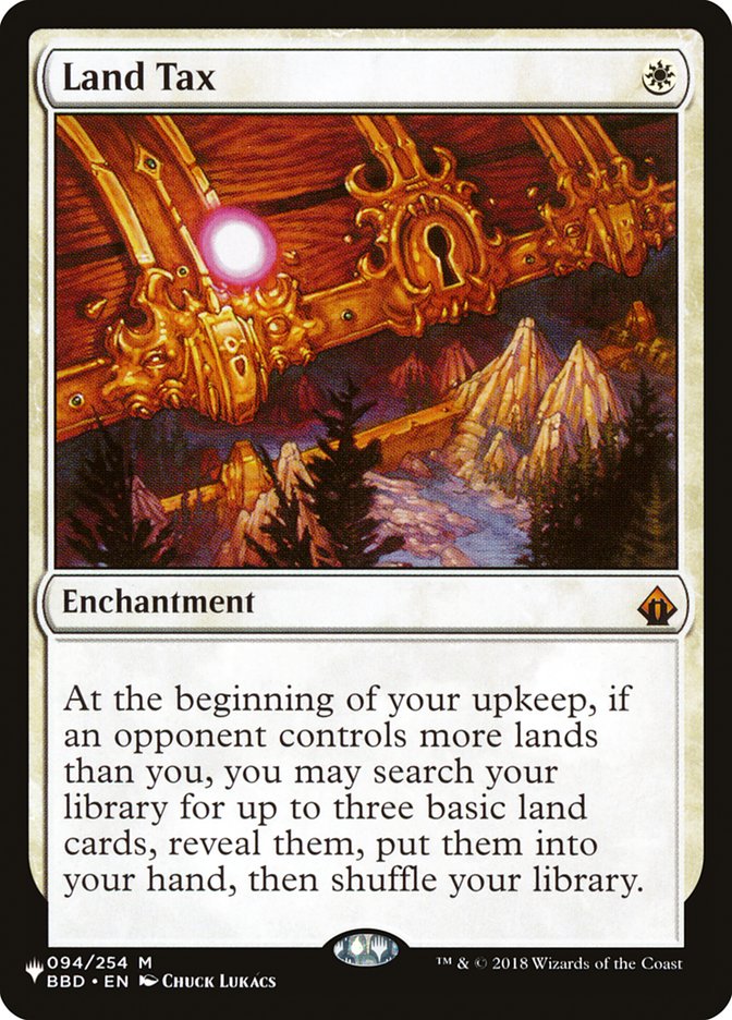Land Tax [The List] | Gate City Games LLC