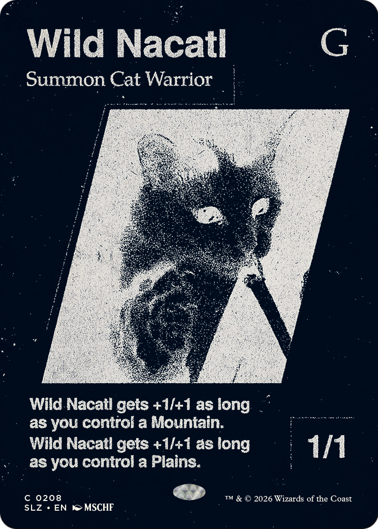 Wild Nacatl (0208) [Secret Lair x MSCHF: The Zeta Set] | Gate City Games LLC