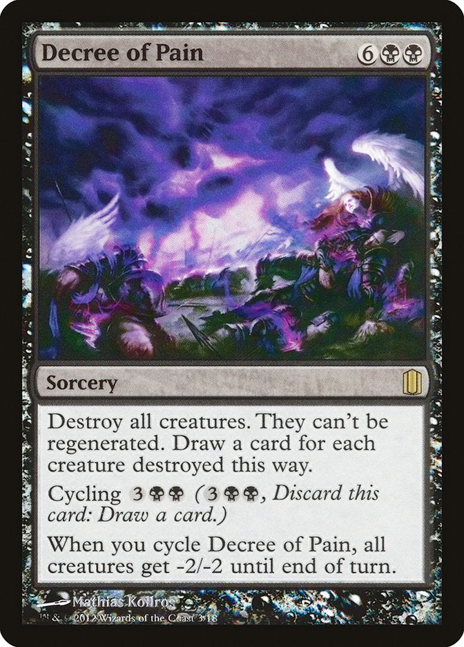 Decree of Pain [Commander's Arsenal] | Gate City Games LLC