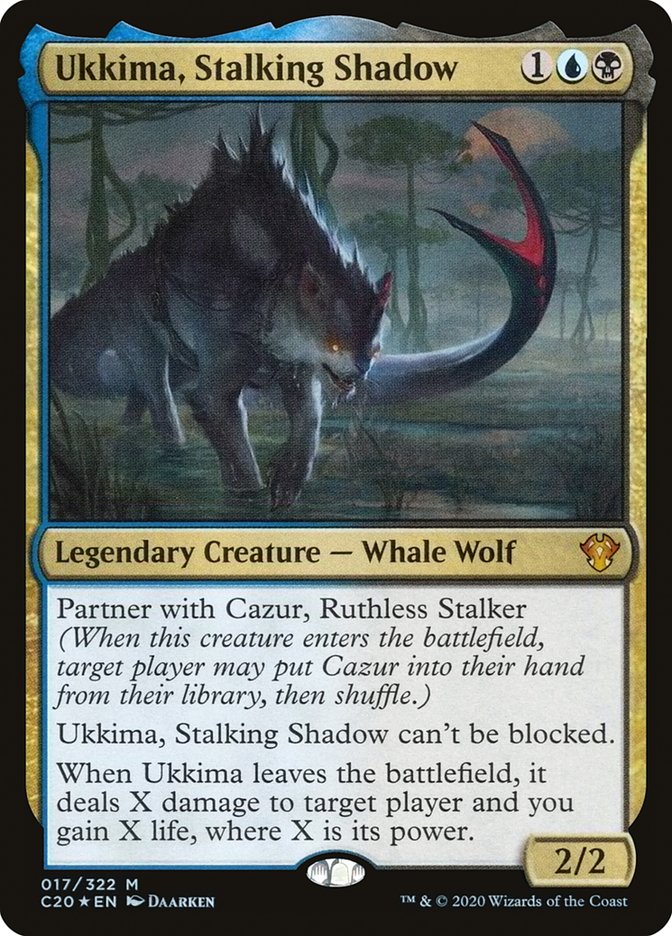Ukkima, Stalking Shadow [Commander 2020] | Gate City Games LLC