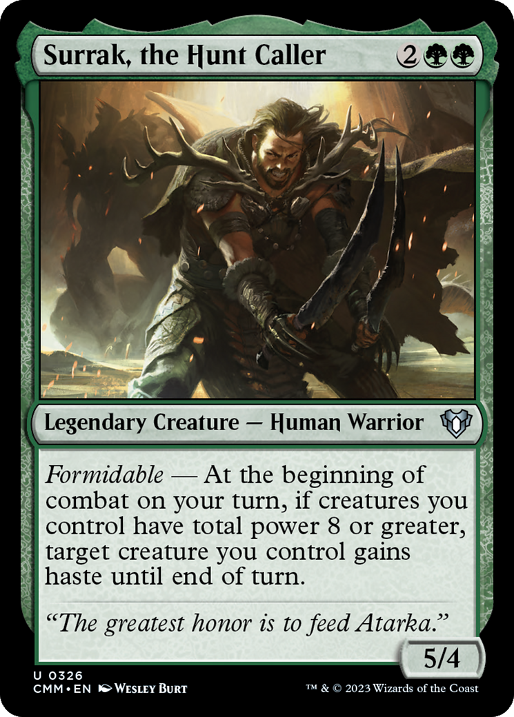 Surrak, the Hunt Caller [Commander Masters] | Gate City Games LLC