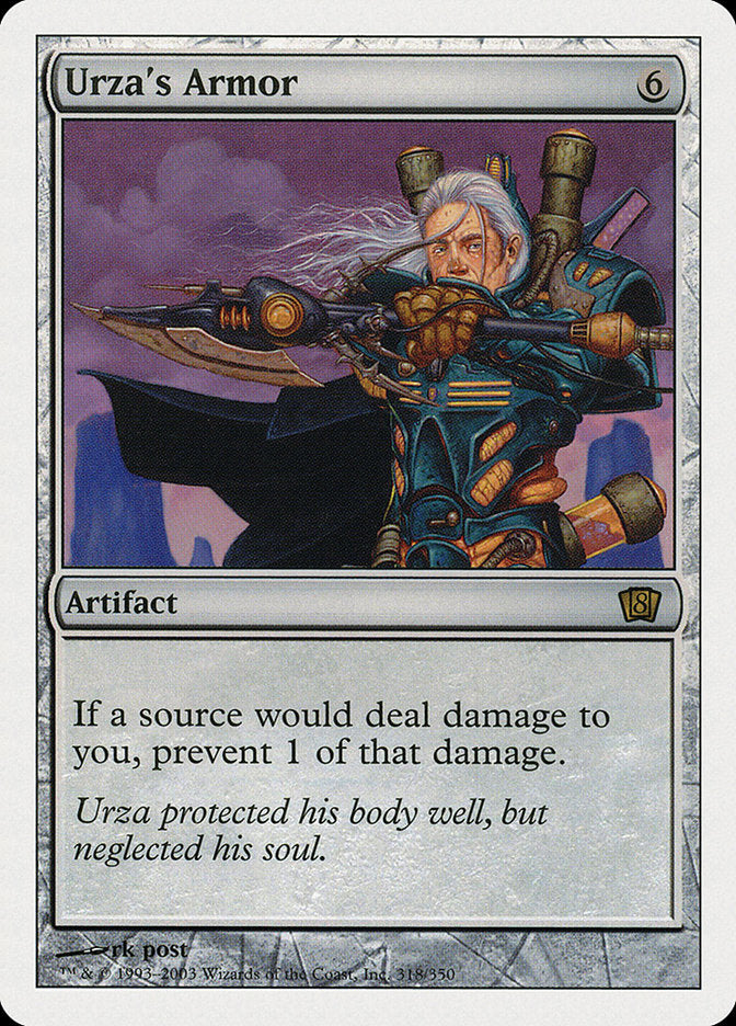 Urza's Armor [Eighth Edition] | Gate City Games LLC