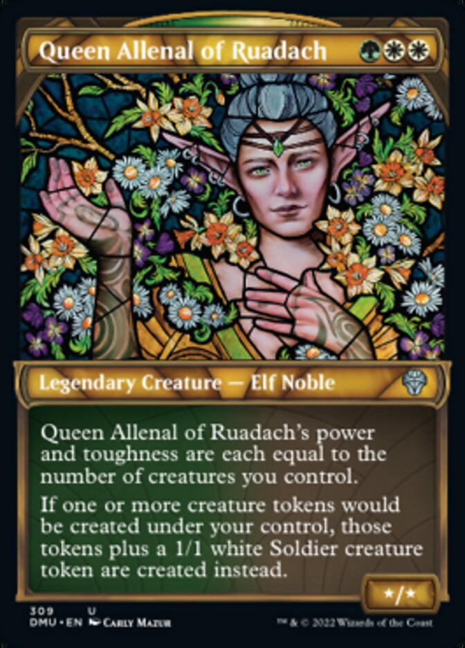 Queen Allenal of Ruadach (Showcase) [Dominaria United] | Gate City Games LLC