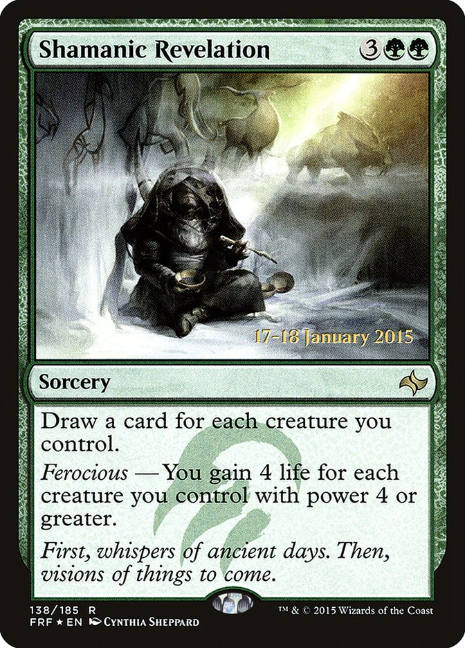 Shamanic Revelation [Fate Reforged Prerelease Promos] | Gate City Games LLC