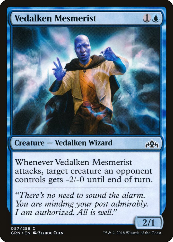 Vedalken Mesmerist [Guilds of Ravnica] | Gate City Games LLC
