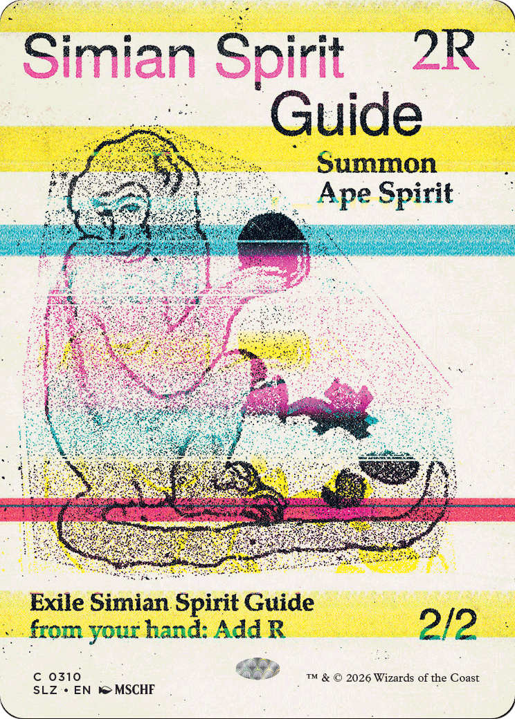 Simian Spirit Guide (0310) [Secret Lair x MSCHF: The Zeta Set] | Gate City Games LLC