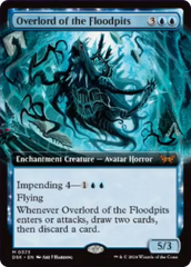 Overlord of the Floodpits (Extended Art) [Duskmourn: House of Horror] | Gate City Games LLC