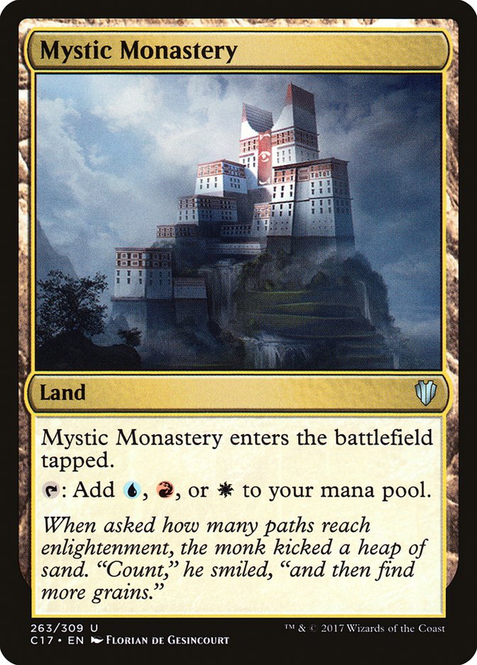 Mystic Monastery [Commander 2017] | Gate City Games LLC