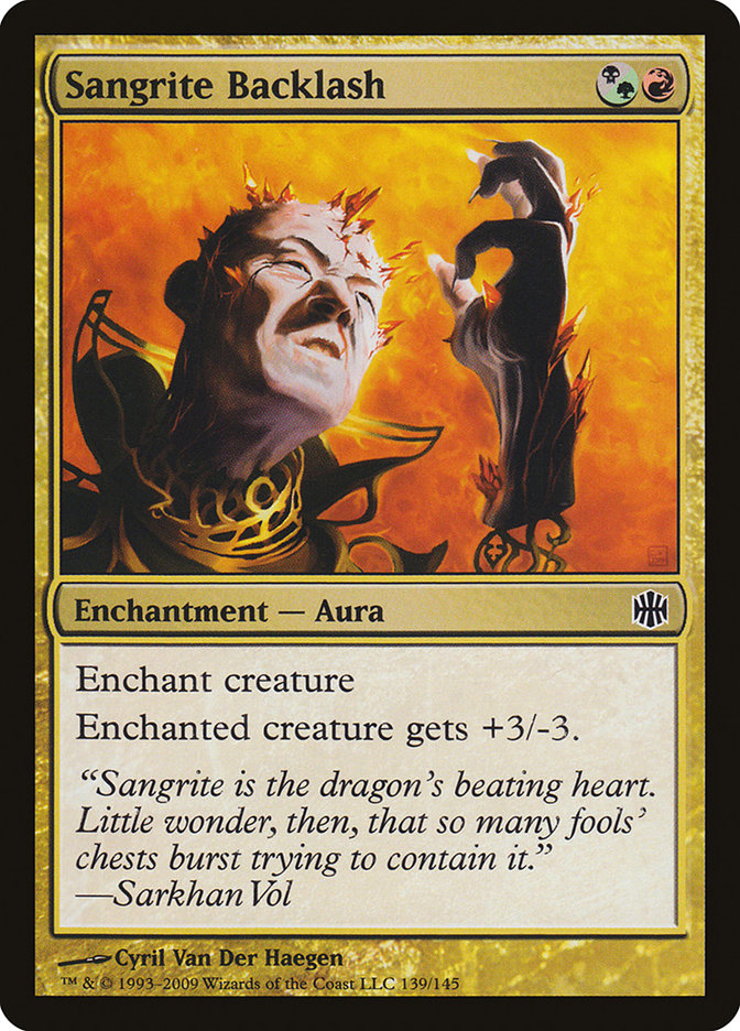 Sangrite Backlash [Alara Reborn] | Gate City Games LLC